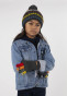 náhľad Detské pletené rukavice Barts Puppeteer Gloves Dark Heather